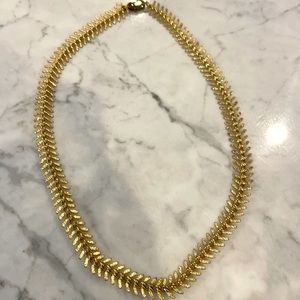 Long gold plated chain, 20”